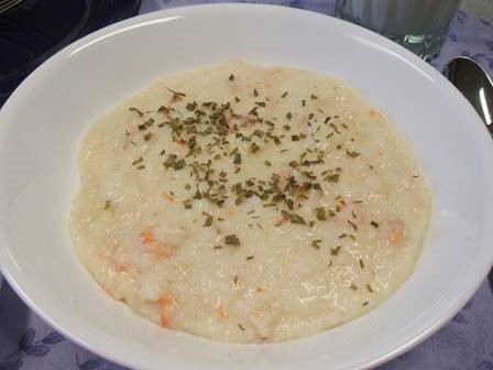 GRITS AND SHRIMP